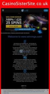 winnings com mobile screenshot