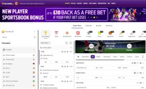 Hollywood Bets homepage