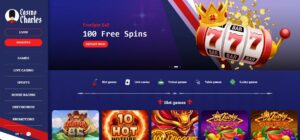 Casino Charles sister sites homepage