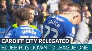 Cardiff Relegated