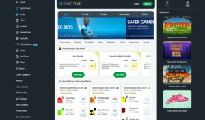 BetVictor sister sites screenshot