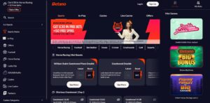 Betano sister sites screenshot