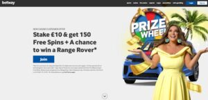 Betway sister sites screenshot