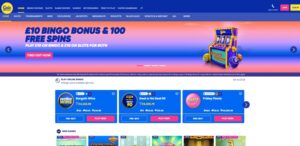 Gala Bingo sister sites screenshot