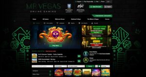 Mr Vegas sister sites screenshot