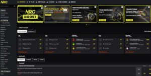 NRG Bet sister sites screenshot