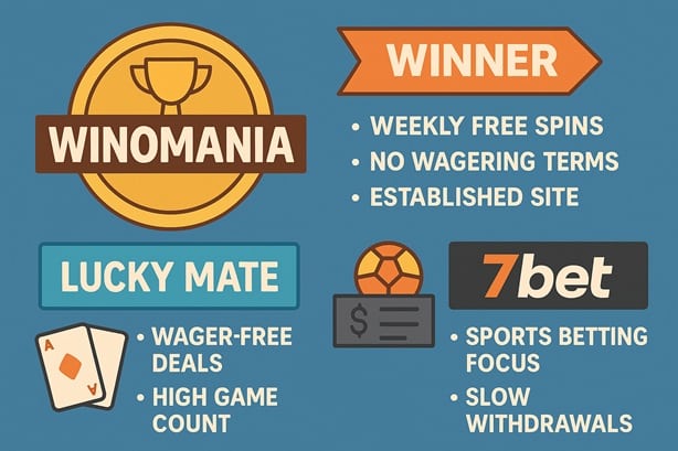 Betnero sister sites compared