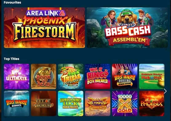 Inn Spins Game Selection