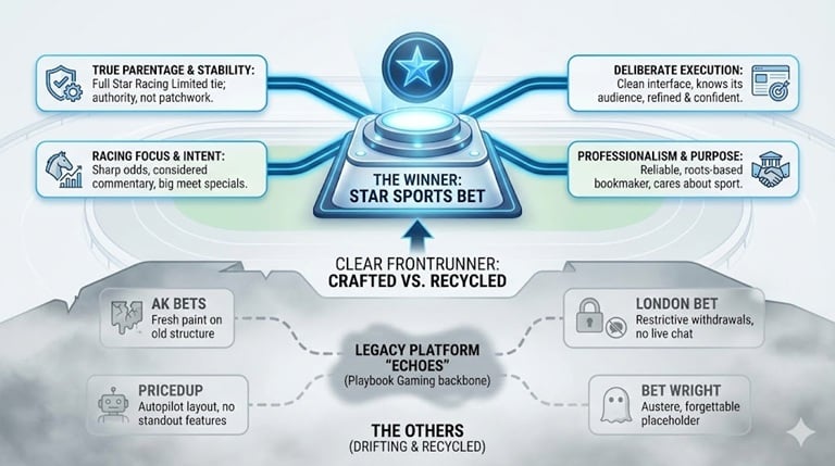 McBookie sister sites compared