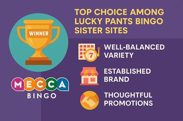 lucky pants bingo sister sites compared