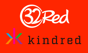32Red casino logo, a Kindred sister brand
