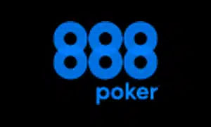 888 Poker logo, part of the 888 and Dragonfish family