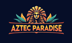 Aztec Paradise logo, a Mr Jones Casino sister site