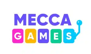 Mecca Games logo, a Rank Interactive casino brand