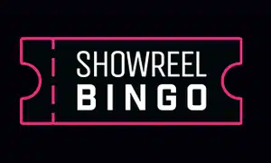 Showreel Bingo logo, a Volcano Bingo sister site