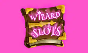 Wizard Slots logo, a Jumpman Gaming slots brand